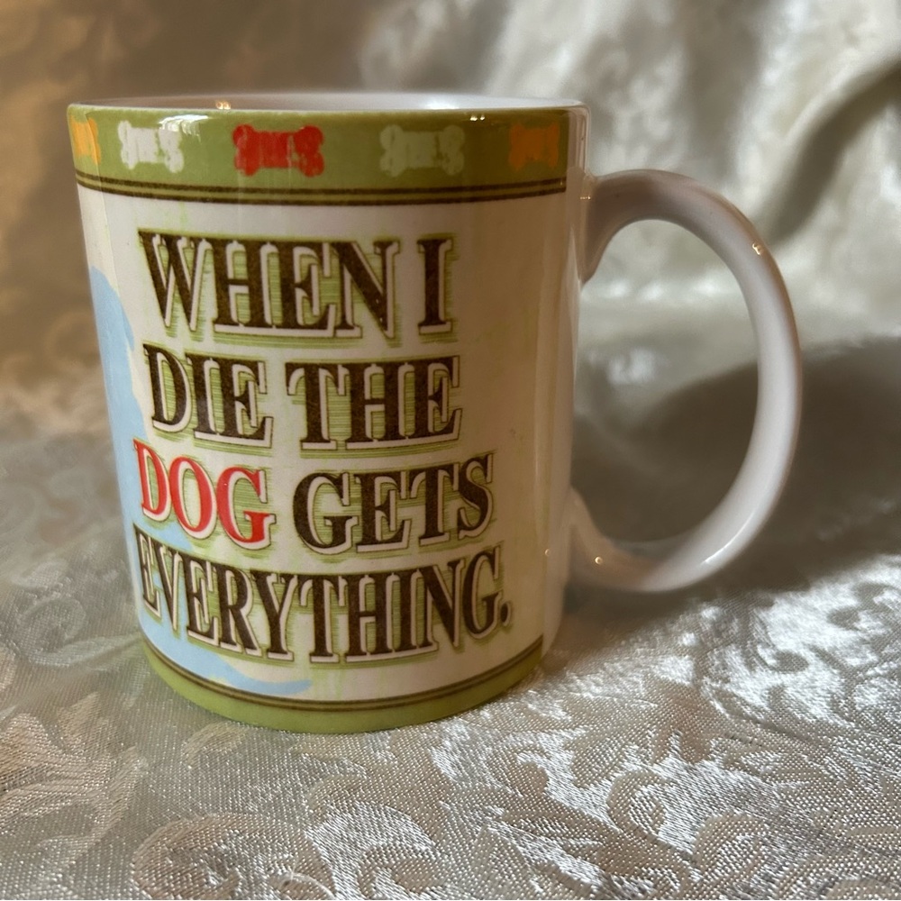 Russ Berrie Inc.Ceramic Mug Dog theme